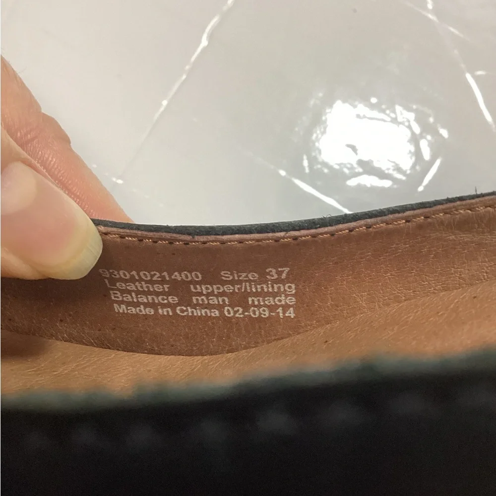 Dansko Margie Black Mary Jane  shoes, tan Heels size 37 - Picture 7 of 11